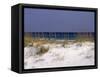 Beach on Gulf of Mexico, Al-Sherwood Hoffman-Framed Stretched Canvas