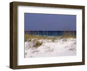 Beach on Gulf of Mexico, Al-Sherwood Hoffman-Framed Photographic Print