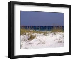 Beach on Gulf of Mexico, Al-Sherwood Hoffman-Framed Photographic Print