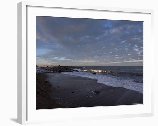 Beach on Hudson Bay, Churchill, Manitoba, Canada-Thorsten Milse-Framed Photographic Print