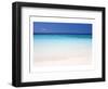 Beach on Ihuru Island, North Male Atoll, Maldives-null-Framed Art Print