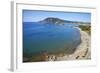 Beach on Kefalos Bay, Kos, Dodecanese, Greek Islands, Greece, Europe-null-Framed Photographic Print