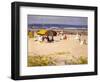 Beach on Long Island-Edward Potthast-Framed Art Print