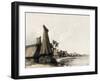 Beach on Mbau Island in 1848-null-Framed Giclee Print