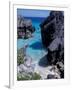 Beach on South Coast, Bermuda, Caribbean-Alan Klehr-Framed Photographic Print