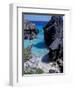 Beach on South Coast, Bermuda, Caribbean-Alan Klehr-Framed Photographic Print