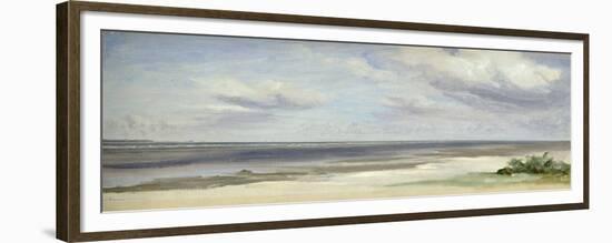 Beach on the Baltic Sea at Laboe, 1842-Jacob Gensler-Framed Giclee Print