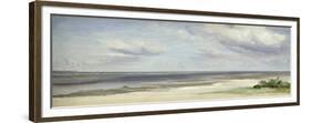 Beach on the Baltic Sea at Laboe, 1842-Jacob Gensler-Framed Giclee Print