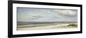 Beach on the Baltic Sea at Laboe, 1842-Jacob Gensler-Framed Giclee Print