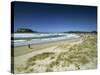 Beach on the East Coast of Coromandel Peninsula, South Auckland, North Island, New Zealand-Robert Francis-Stretched Canvas