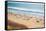 Beach on the Indian Ocean. India (Tilt Shift Lens).-Andrey Armyagov-Framed Stretched Canvas