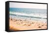 Beach on the Indian Ocean. India (Tilt Shift Lens).-Andrey Armyagov-Framed Stretched Canvas