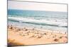 Beach on the Indian Ocean. India (Tilt Shift Lens).-Andrey Armyagov-Mounted Photographic Print