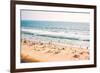 Beach on the Indian Ocean. India (Tilt Shift Lens).-Andrey Armyagov-Framed Photographic Print