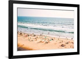 Beach on the Indian Ocean. India (Tilt Shift Lens).-Andrey Armyagov-Framed Photographic Print