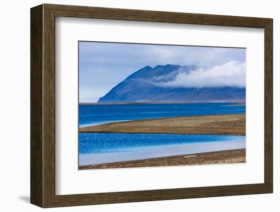 Beach on the island, Cape Vankarem, Wrangel Island, Chukchi Sea, Russia Far East-Keren Su-Framed Photographic Print