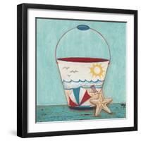 Beach Pail-Elle Summers-Framed Art Print