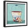 Beach Pail-Elle Summers-Framed Art Print