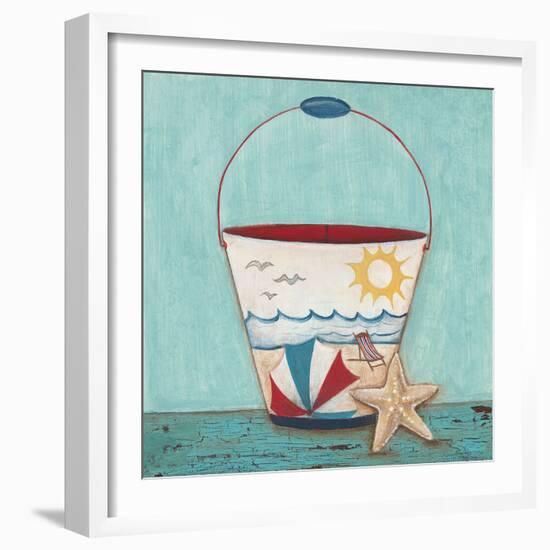 Beach Pail-Elle Summers-Framed Art Print