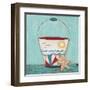 Beach Pail-Elle Summers-Framed Art Print