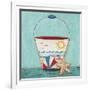 Beach Pail-Elle Summers-Framed Art Print