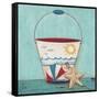 Beach Pail-Elle Summers-Framed Stretched Canvas