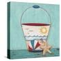 Beach Pail-Elle Summers-Stretched Canvas