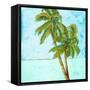 Beach Palm Blue I-Patricia Pinto-Framed Stretched Canvas