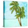 Beach Palm Blue I-Patricia Pinto-Stretched Canvas