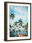 Beach Palm Out-Milli Villa-Framed Art Print