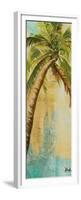 Beach Palm Panel II-Patricia Pinto-Framed Premium Giclee Print