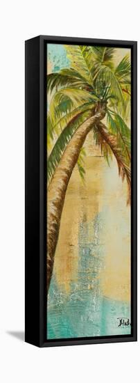 Beach Palm Panel II-Patricia Pinto-Framed Stretched Canvas