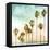 Beach Palms I-Devon Davis-Framed Stretched Canvas