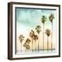 Beach Palms I-Devon Davis-Framed Art Print