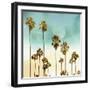 Beach Palms II-Devon Davis-Framed Art Print