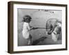 Beach Pals-null-Framed Premium Photographic Print