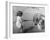 Beach Pals-null-Framed Premium Photographic Print