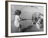 Beach Pals-null-Framed Photographic Print