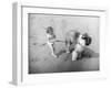 Beach Pals-null-Framed Photographic Print