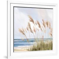 Beach Pampas-Isabelle Z-Framed Art Print