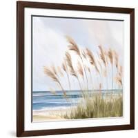 Beach Pampas-Isabelle Z-Framed Art Print