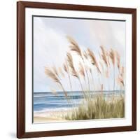 Beach Pampas-Isabelle Z-Framed Art Print