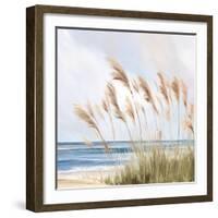 Beach Pampas-Isabelle Z-Framed Art Print