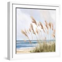 Beach Pampas-Isabelle Z-Framed Art Print