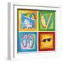 Beach Panel-Scott Westmoreland-Framed Art Print