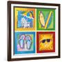 Beach Panel-Scott Westmoreland-Framed Art Print