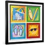 Beach Panel-Scott Westmoreland-Framed Art Print