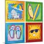 Beach Panel-Scott Westmoreland-Mounted Art Print