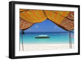 Beach, Pange Island, Zanzibar, Tanzania, East Africa, Africa-Vincenzo Lombardo-Framed Photographic Print