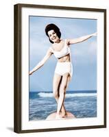 Beach Party, Annette Funicello, 1963-null-Framed Photo